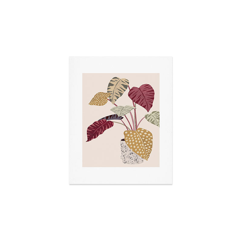 Colorful plant Art Print Gallery Image 1