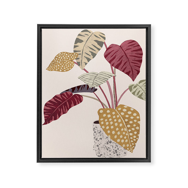 Colorful plant Framed Canvas Print Gallery Image 6