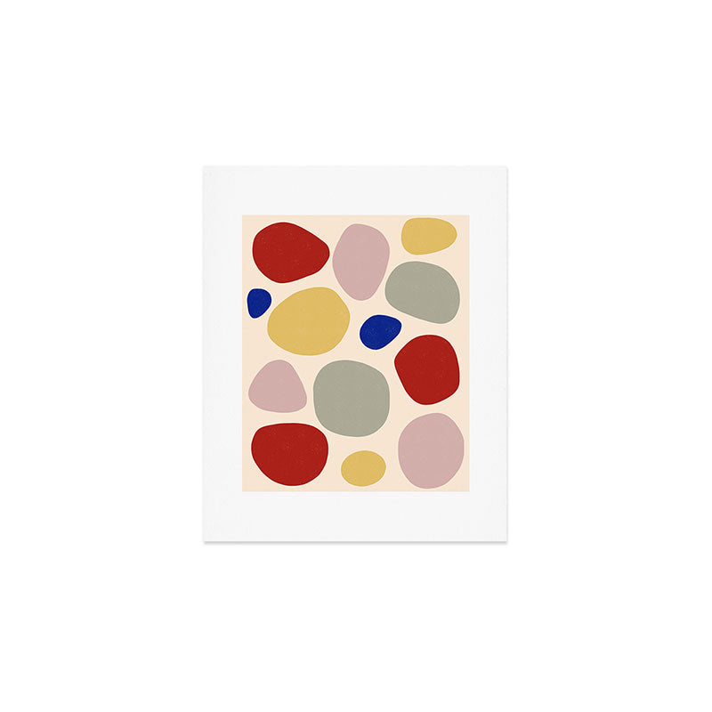 Colorful Stones Art Print Gallery Image 1