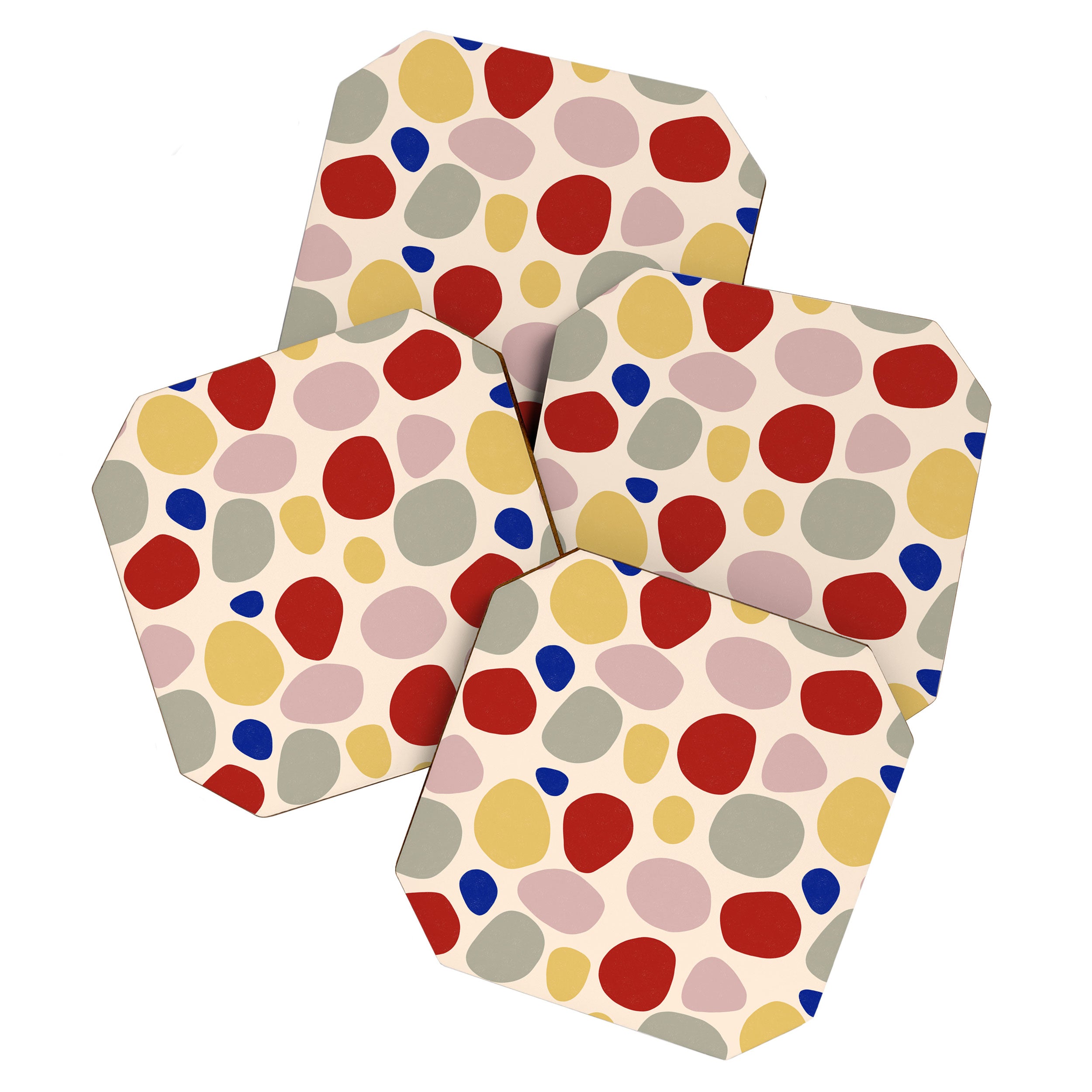 Colorful Stones Coaster Gallery Image 1