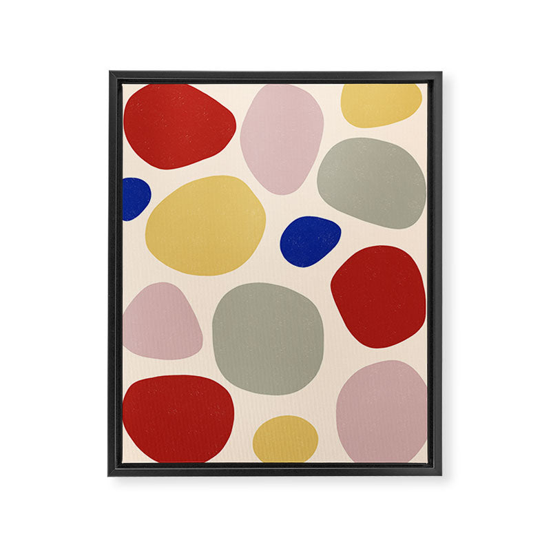 Colorful Stones Framed Canvas Print Gallery Image 6