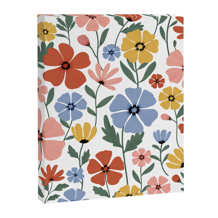 Colorful wildflowers Canvas Print Gallery Image 1