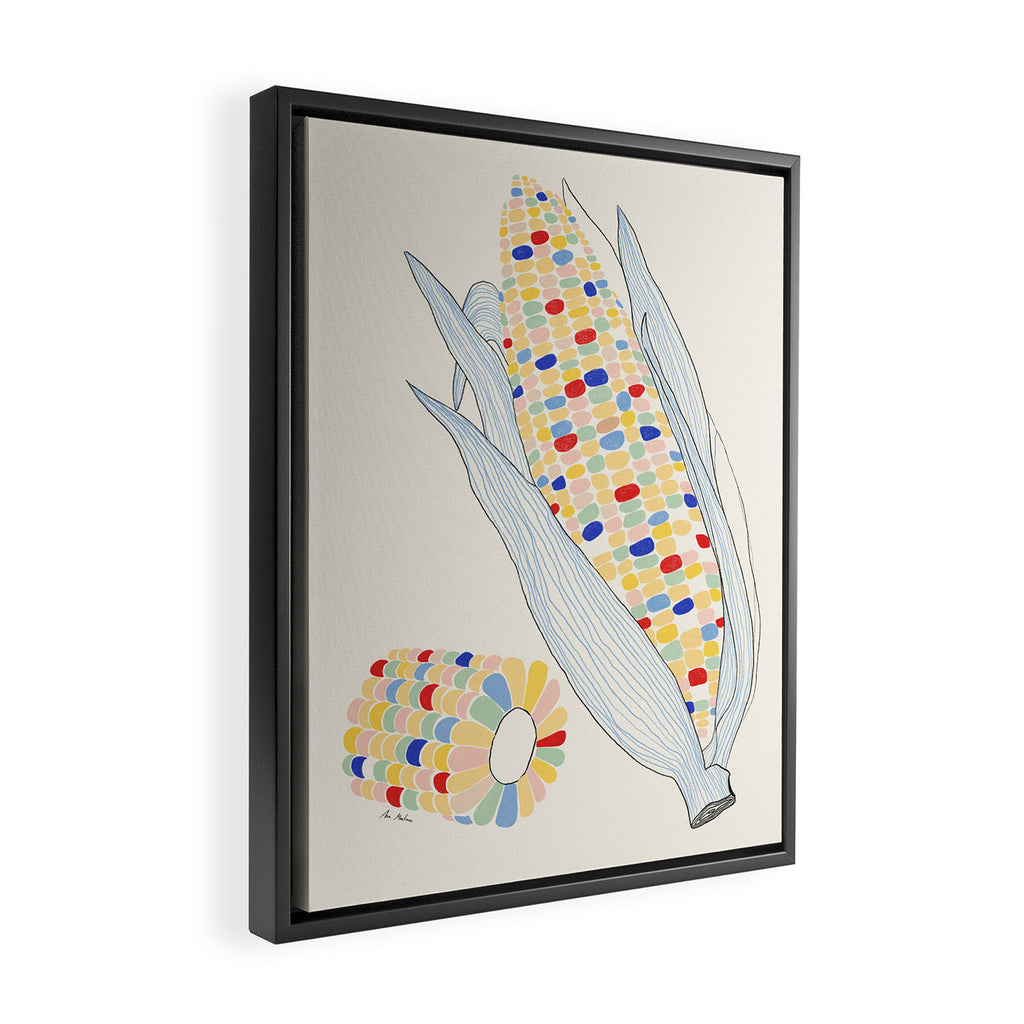 Corn Framed Canvas Print Gallery Image 2