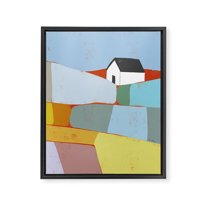 Countryside Framed Canvas Print Gallery Image 1