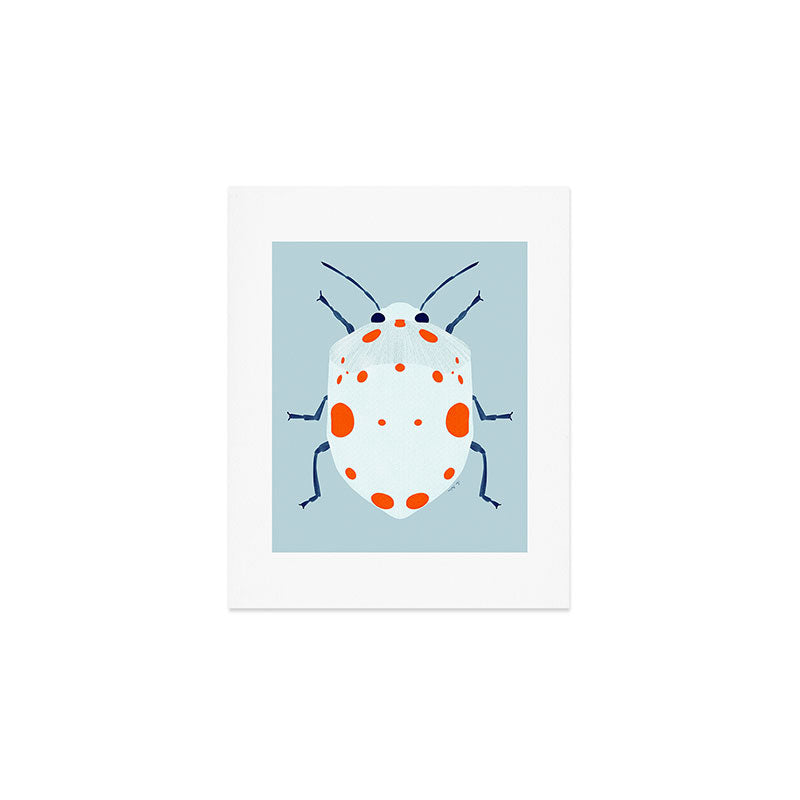 Cute beetle Art Print Gallery Image 1