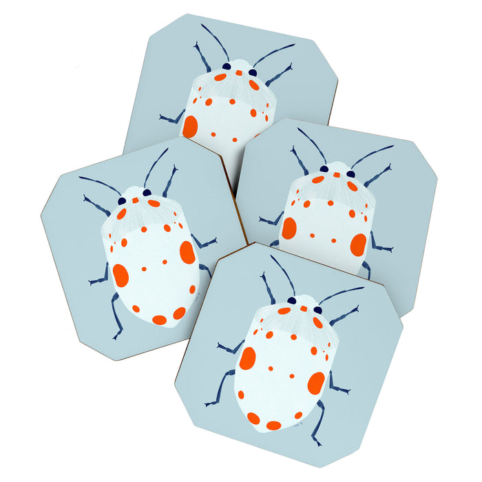 Cute beetle Coaster Gallery Image 1