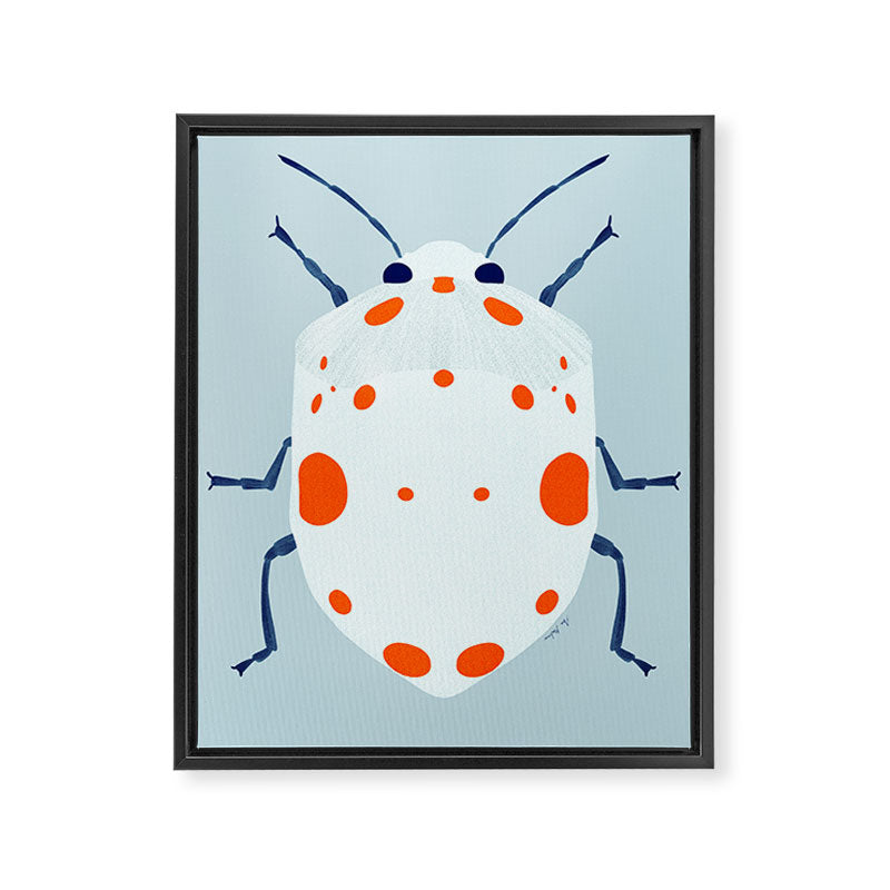 Cute beetle Framed Canvas Print Gallery Image 8