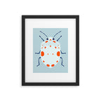 Cute beetle Framed Art Print Gallery Image 6