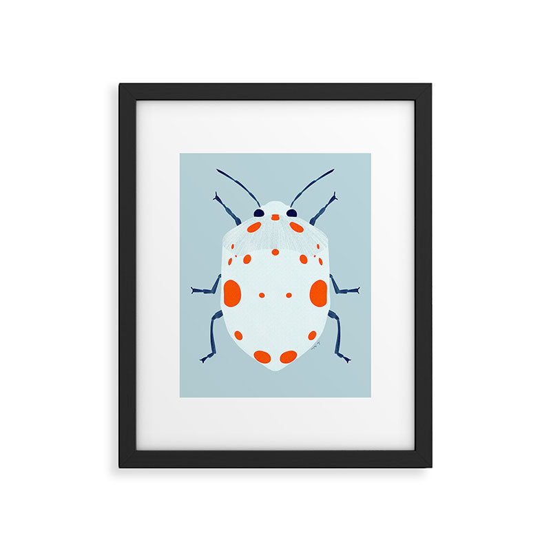 Cute beetle Framed Art Print Gallery Image 6