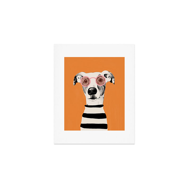 Dog Portrait Art Print Gallery Image 1
