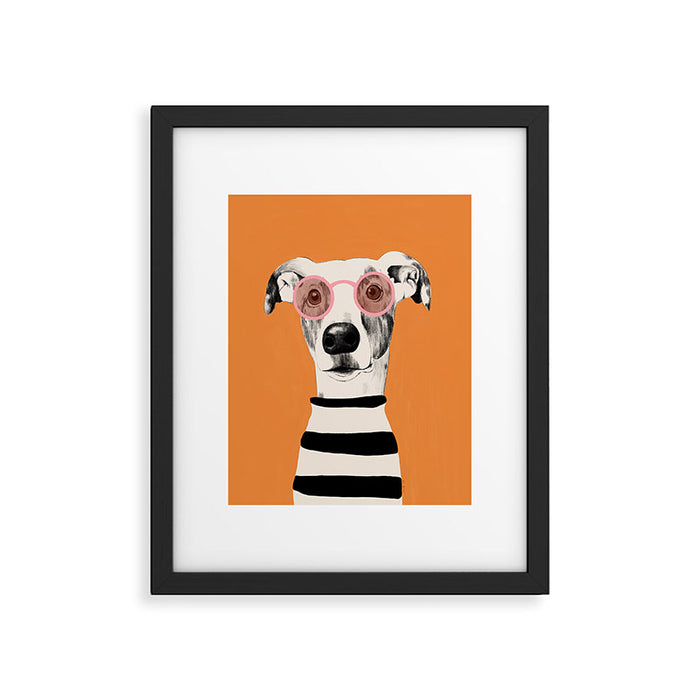 Dog Portrait Framed Art Print Gallery Image 1