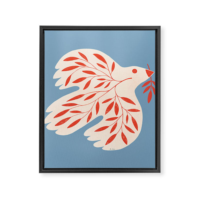 Dove of peace Framed Canvas Print Gallery Image 8