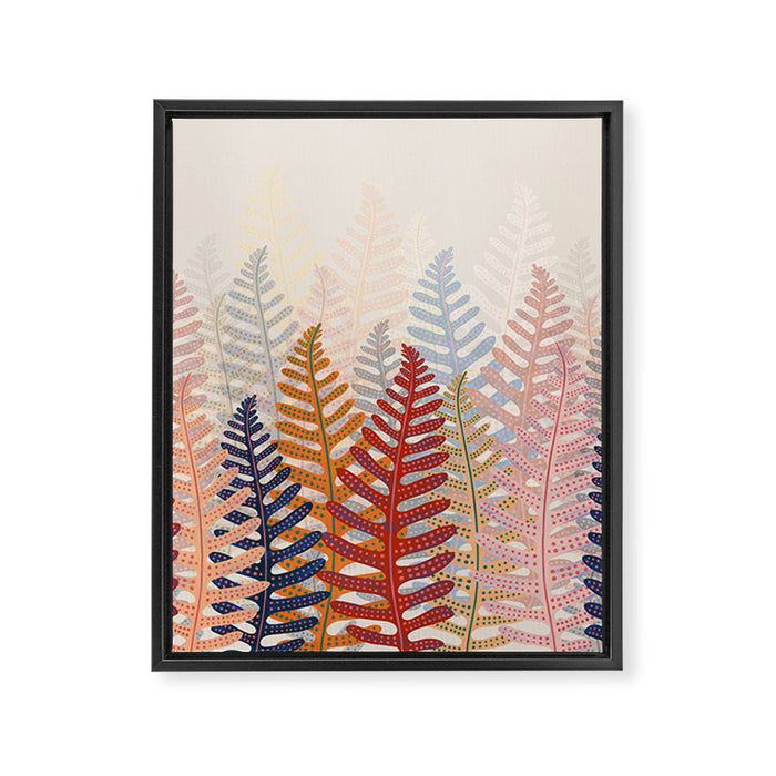 FERNS Framed Canvas Print Gallery Image 1
