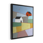 Fields of Color Framed Canvas Print Gallery Image 2