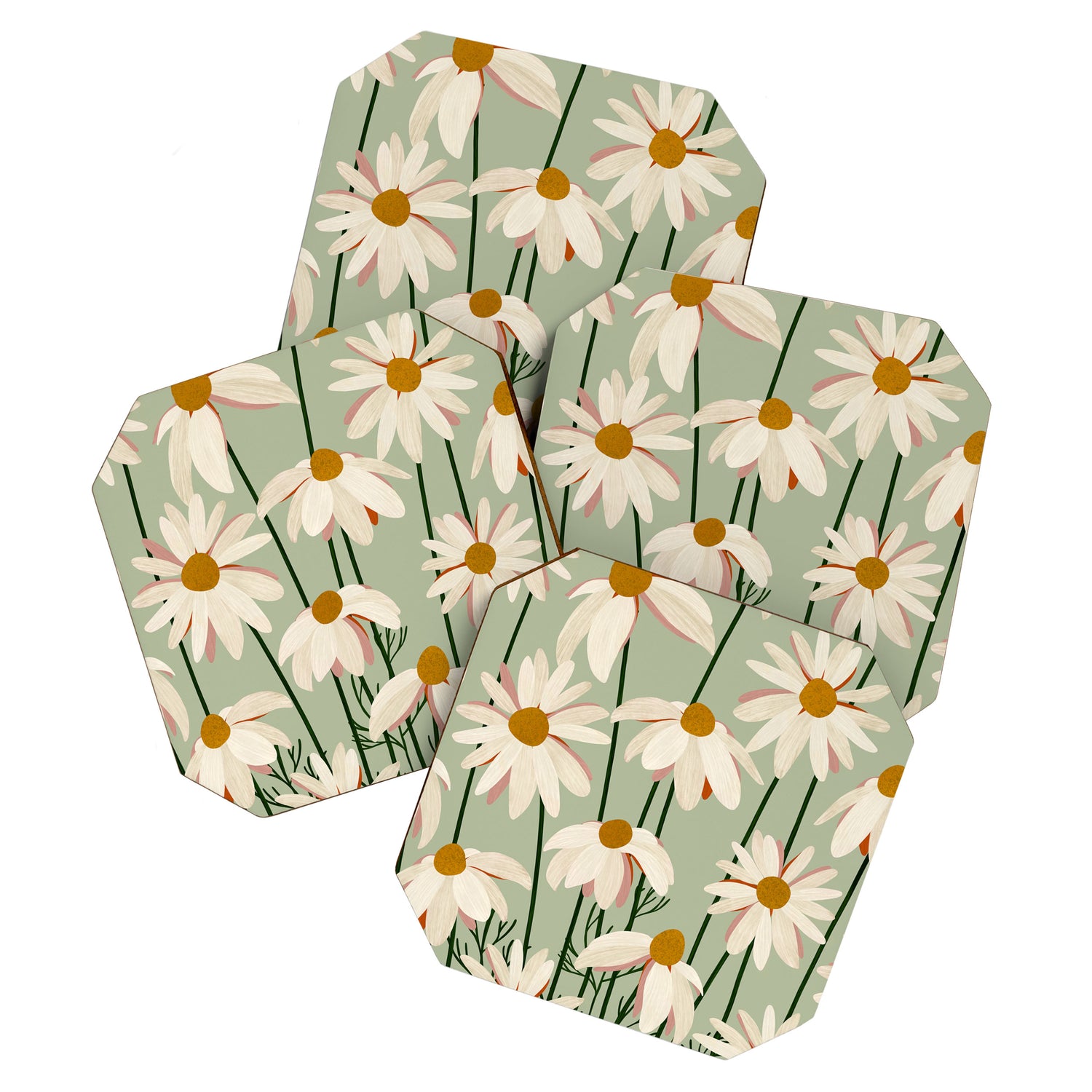 Flower Market London inspiration Coaster Gallery Image 1
