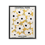 Flower market New York Central Park Framed Canvas Print Gallery Image 6