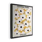 Flower market New York Central Park Framed Canvas Print Gallery Image 2