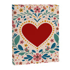 Folkloric heart Canvas Print Gallery Image 8