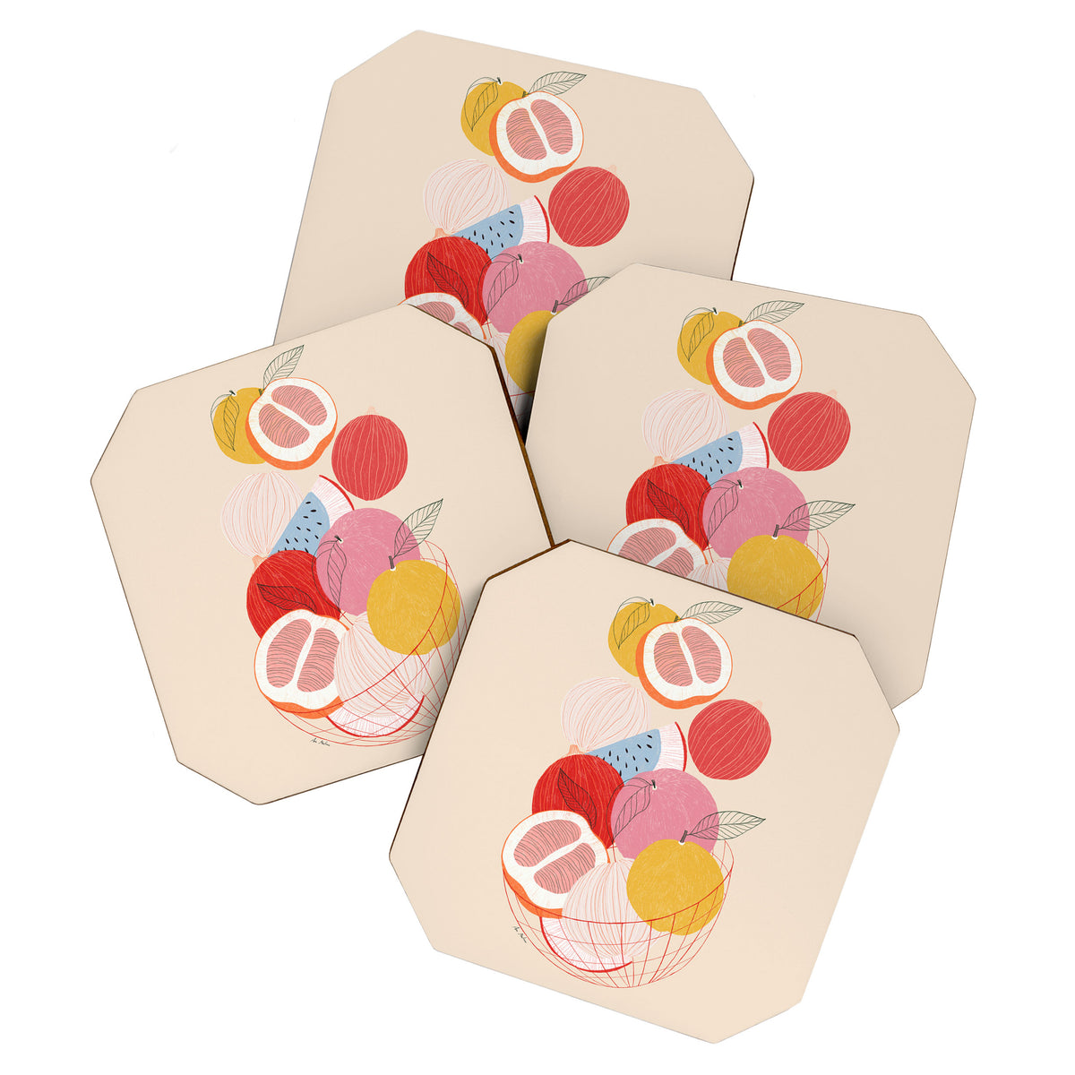 Fruit basket I Coaster Gallery Image 1