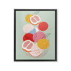Fruit basket II Framed Canvas Print Gallery Image 6