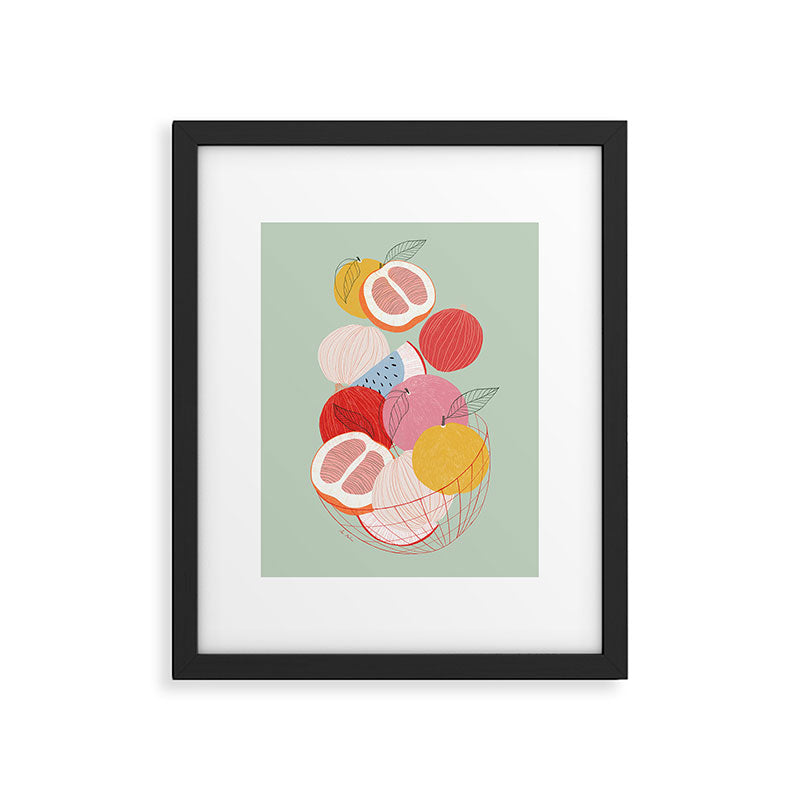 Fruit basket II Framed Art Print Gallery Image 5