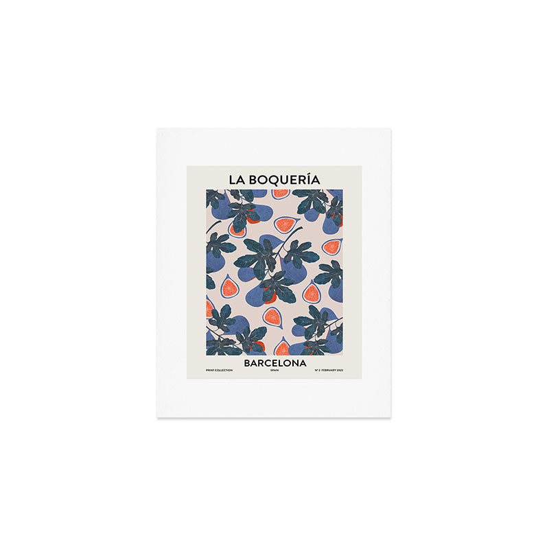 Fruit market Barcelona Inspiration Art Print Gallery Image 1