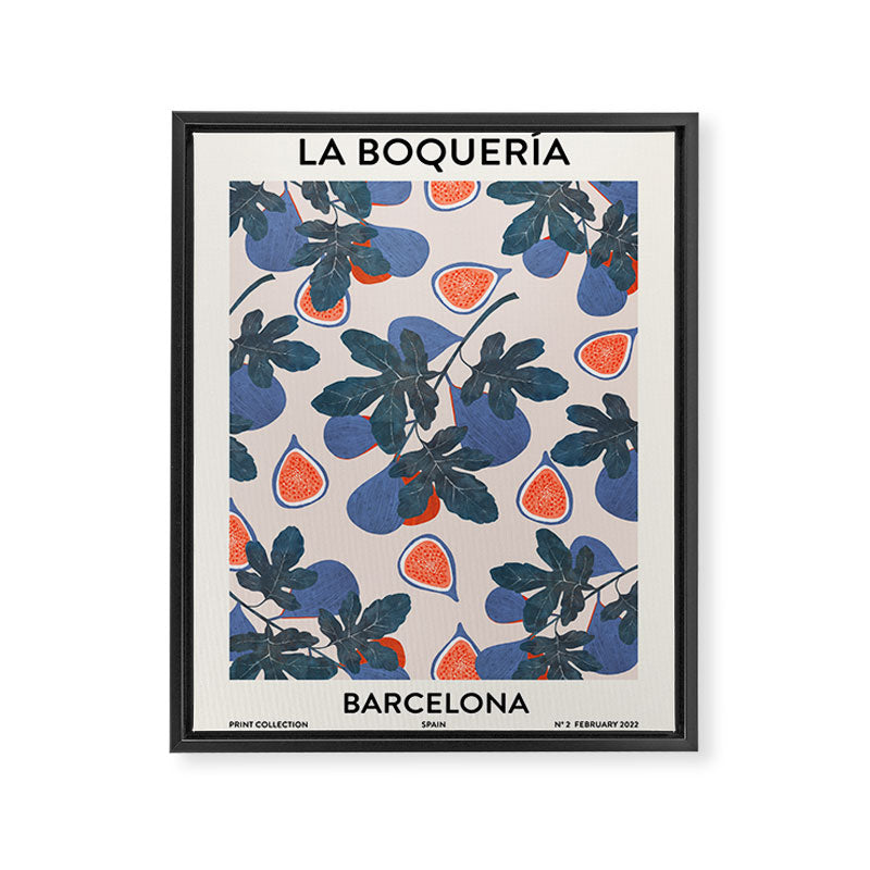 Fruit market Barcelona Inspiration Framed Canvas Print Gallery Image 6