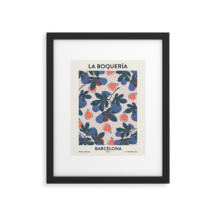 Fruit market Barcelona Inspiration Framed Art Print Gallery Image 1