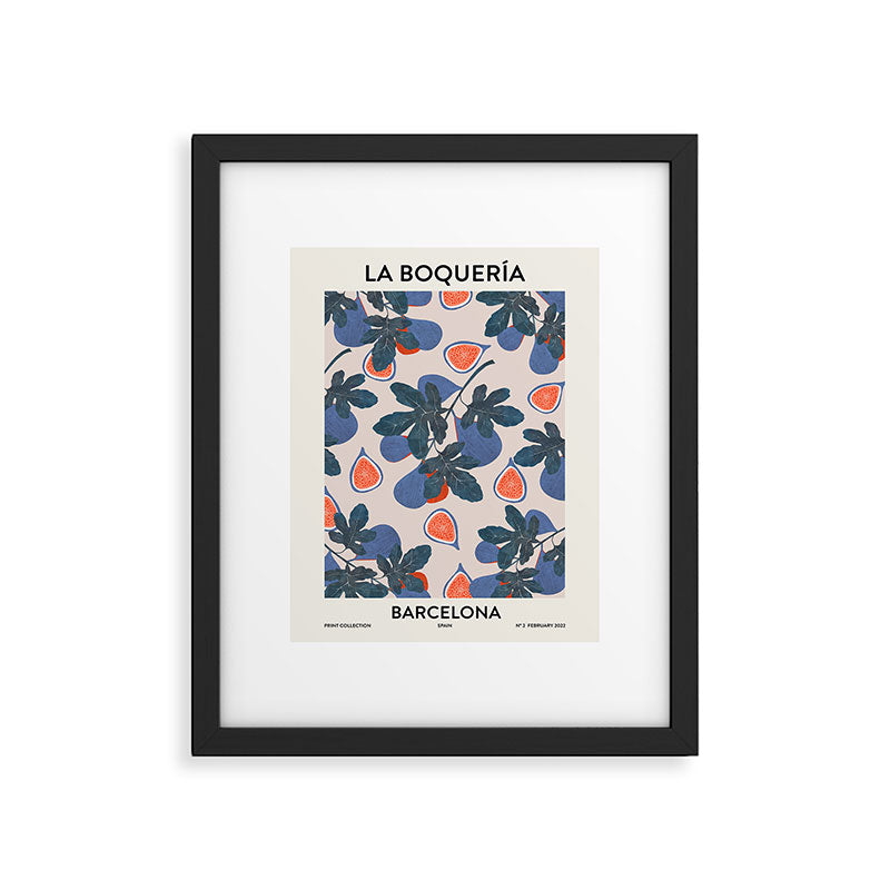 Fruit market Barcelona Inspiration Framed Art Print Gallery Image 4