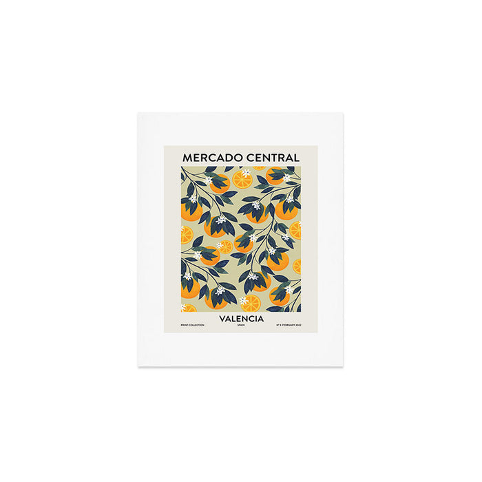 Fruit Market inspiration Valencia Art Print Gallery Image 1