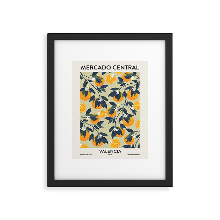 Fruit Market inspiration Valencia Framed Art Print Gallery Image 1