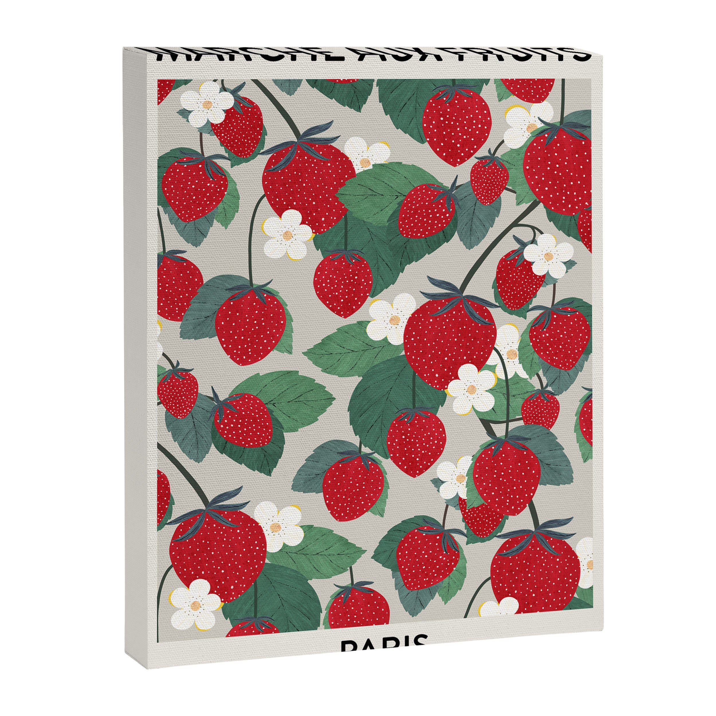 Fruit market Paris retro inspiration Canvas Print Gallery Image 6