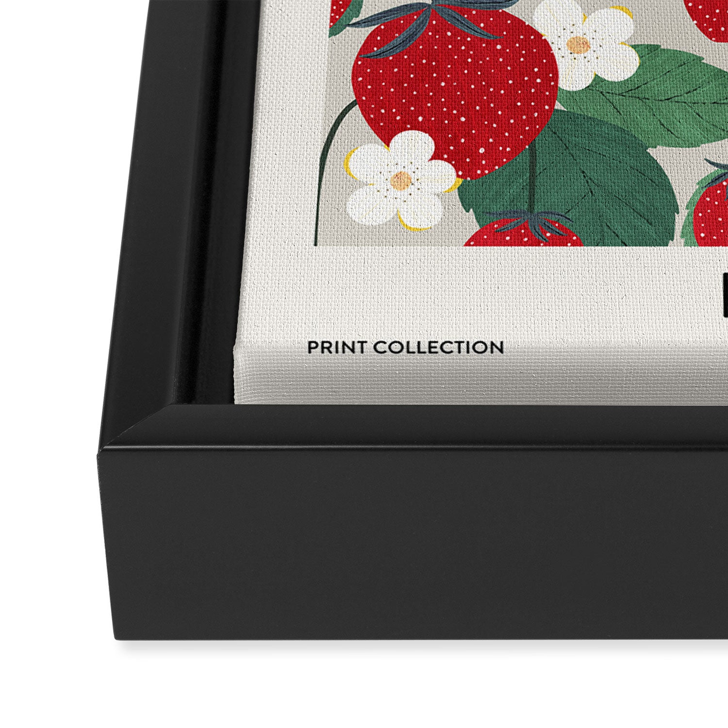 Fruit market Paris retro inspiration Framed Canvas Print Gallery Image 3