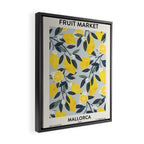 Fruit market retro Mallorca inspiration Framed Canvas Print Gallery Image 2