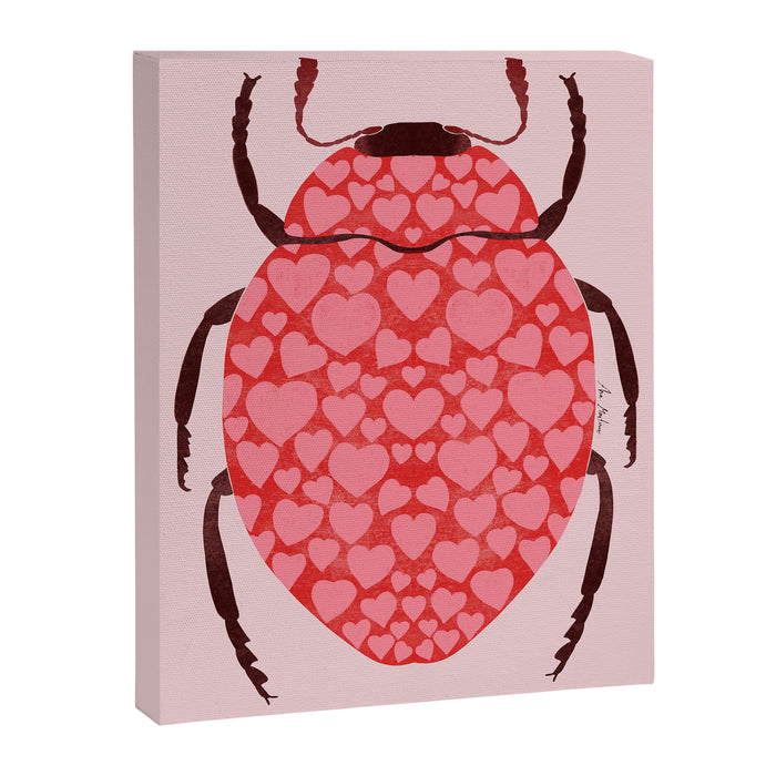 Hearts beetle Canvas Print Gallery Image 1