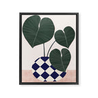 Houseplant II Framed Canvas Print Gallery Image 6