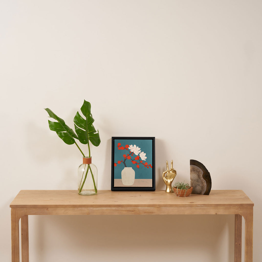 JAPANESE VASE Framed Canvas Print Gallery Image 4