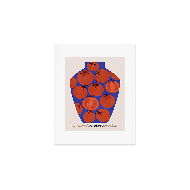JAR OF TOMATOES Art Print Gallery Image 1