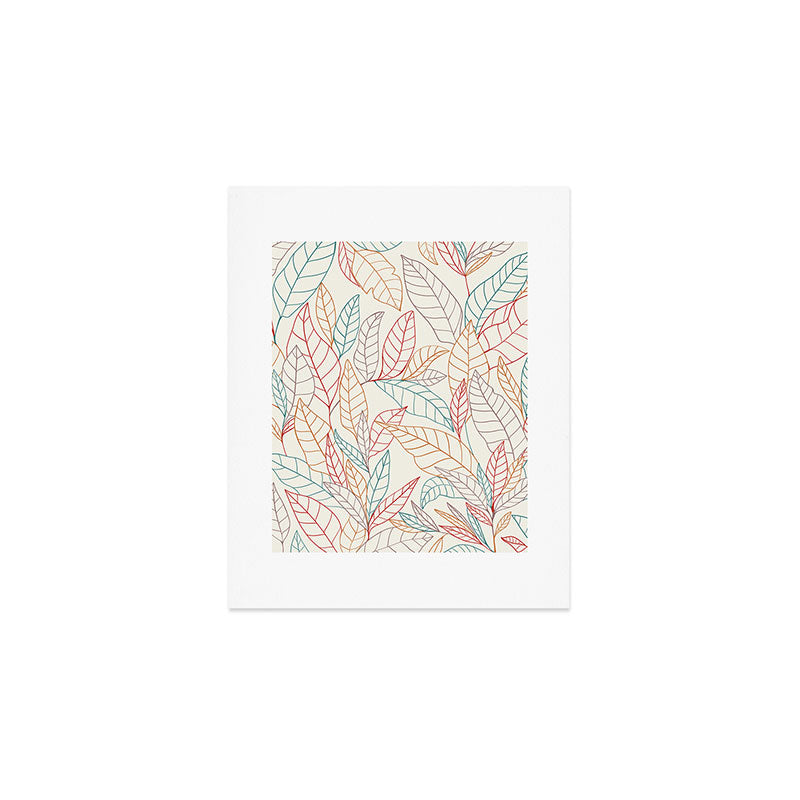 Leaves Art Print Gallery Image 1