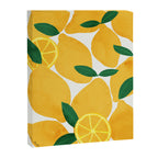 lemon mediterranean still life Canvas Print Gallery Image 6