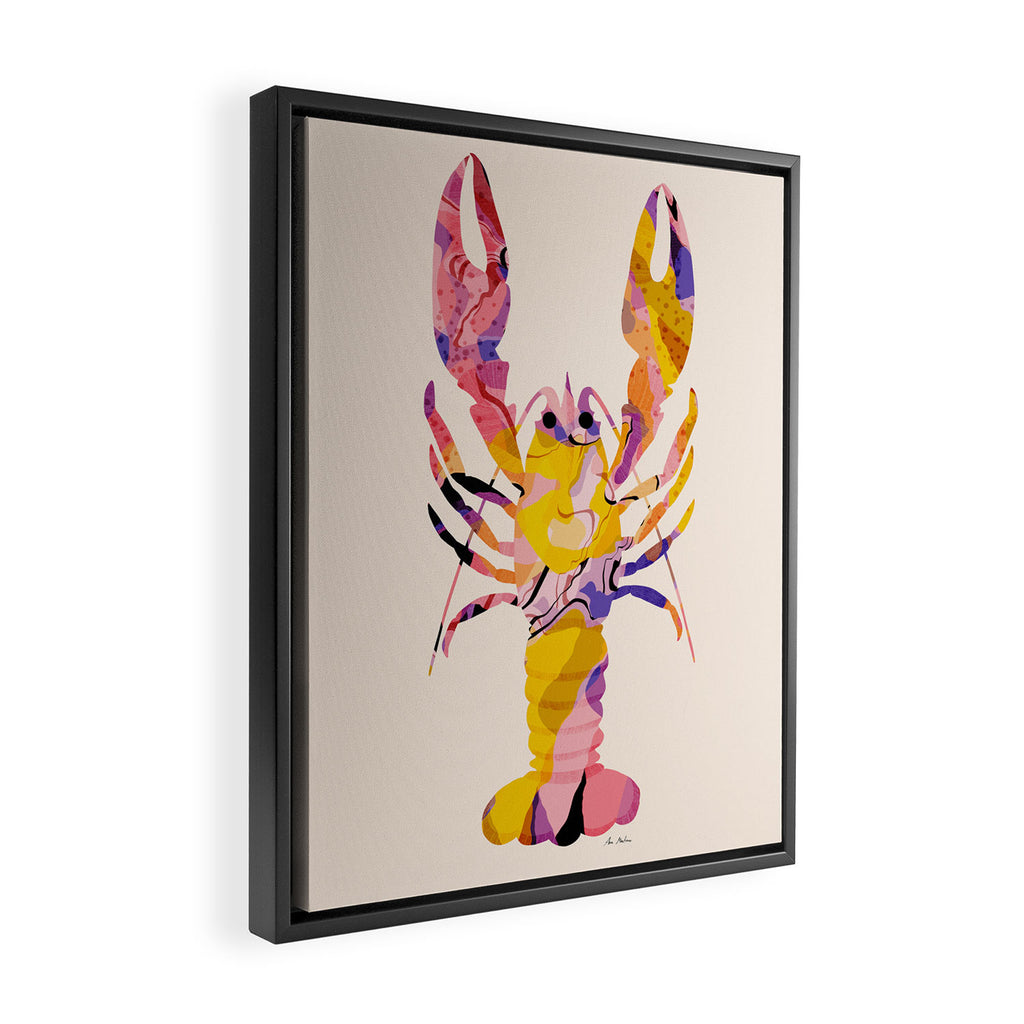 Lobster Framed Canvas Print Gallery Image 2