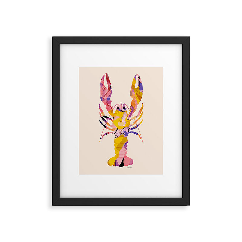Lobster Framed Art Print Gallery Image 5