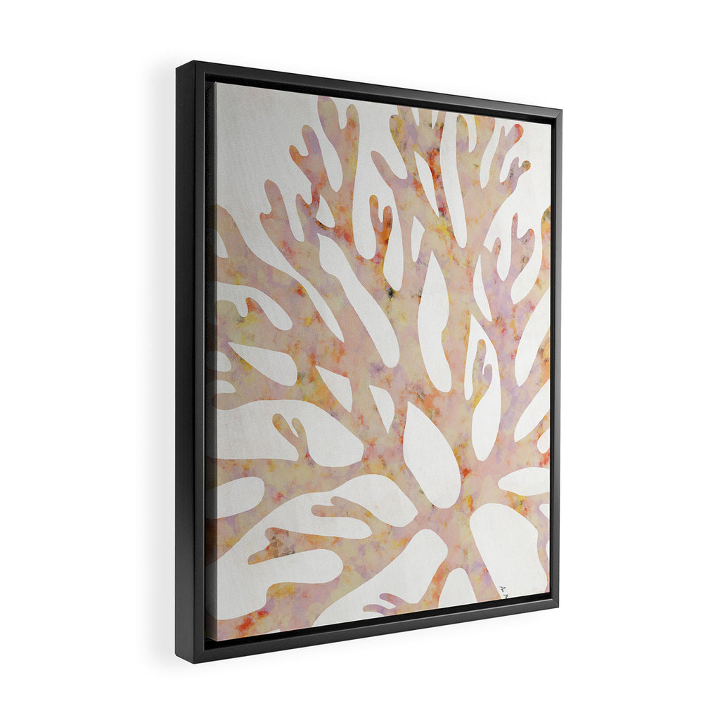 Marine corals Framed Canvas Print Gallery Image 2