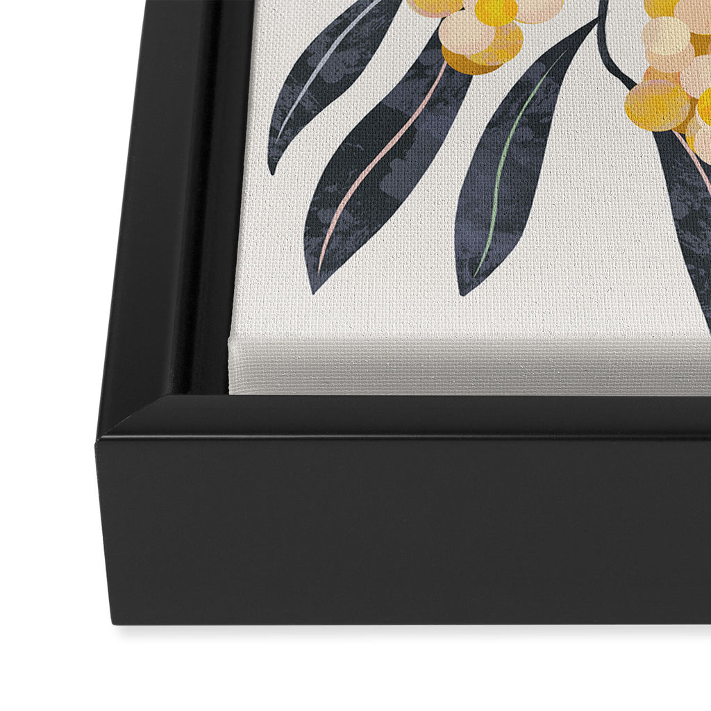 Mediterranean Acacia Framed Canvas Print Gallery Image 3
