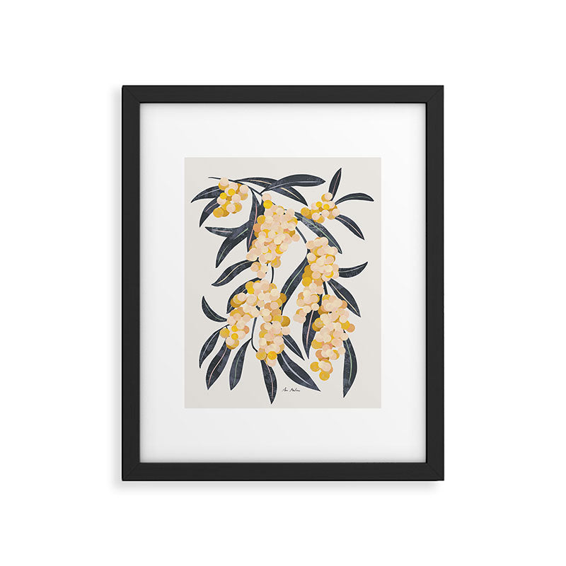 Mediterranean Acacia Framed Art Print Gallery Image 5