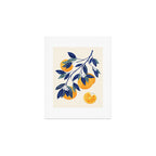 Mediterranean orange branch Art Print Gallery Image 1