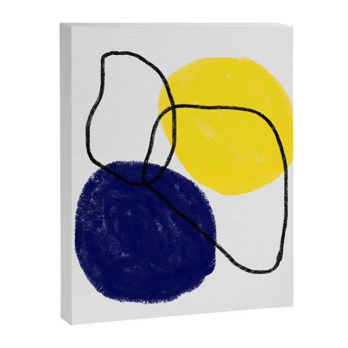 minimal circles Canvas Print Gallery Image 1
