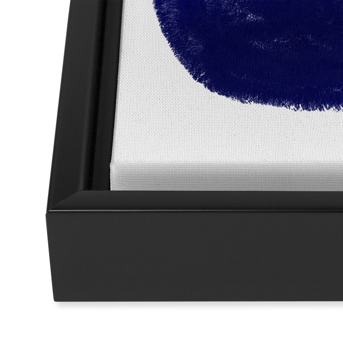 minimal circles Framed Canvas Print Gallery Image 3