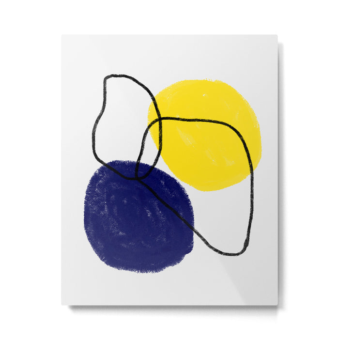minimal circles Metal Print Gallery Image 1