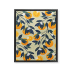 Oranges pattern Framed Canvas Print Gallery Image 6